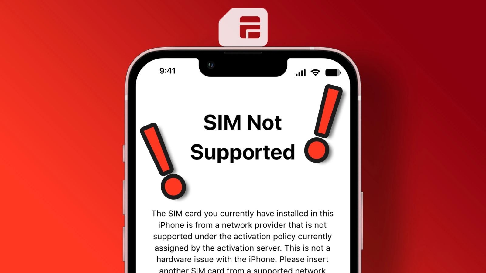Cách sửa lỗi SIM không được hỗ trợ trên iPhone 14 - Ảnh 1