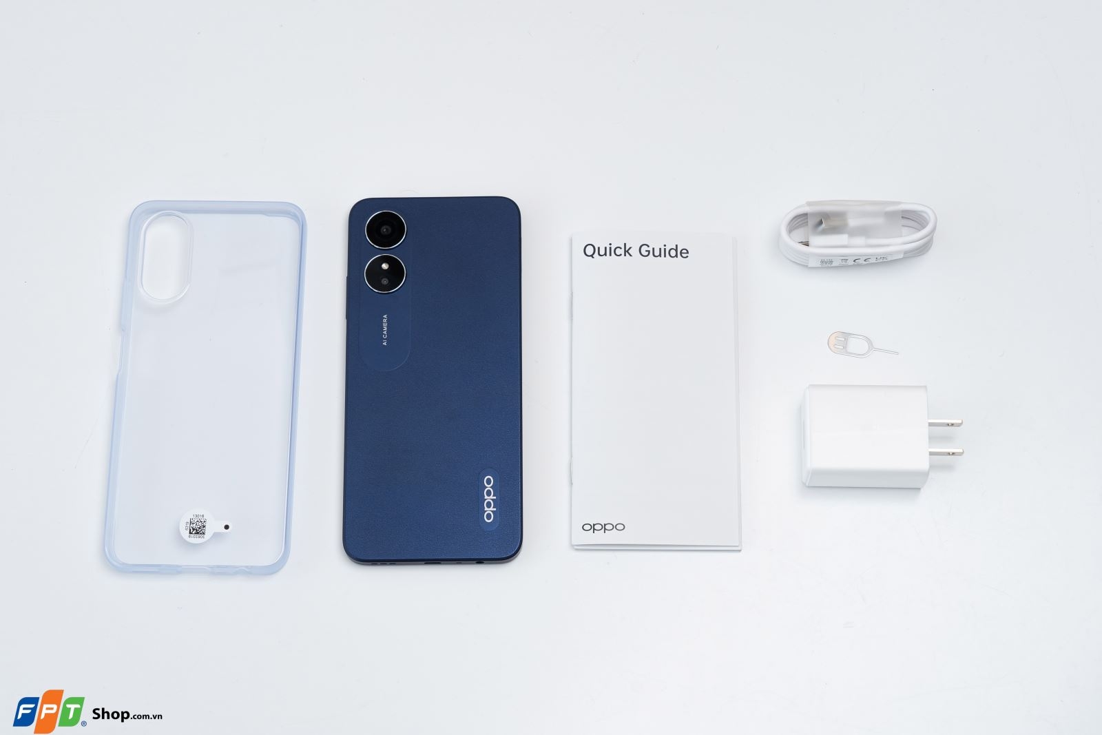 Trên tay OPPO A17: Điểm nhấn camera, thiết kế giả da sang trọng, pin "trâu"