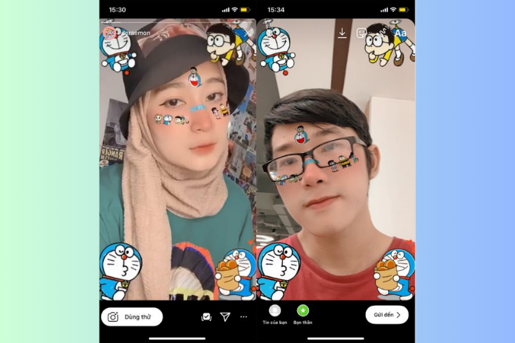 Filter Doraemon - Filter Instagram đẹp dành cho fan Doremon