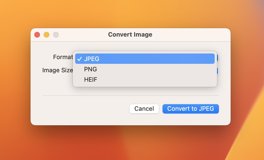 Cách chuyển ảnh HEIC WebP sang JPEG PNG - Ảnh 9