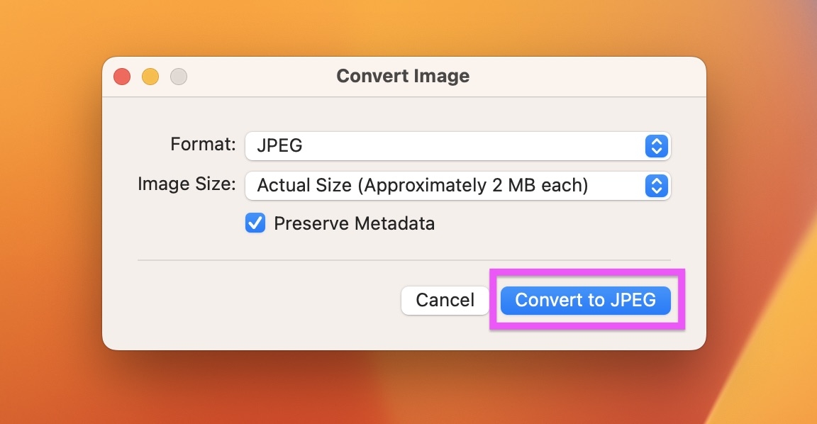 Cách chuyển ảnh HEIC WebP sang JPEG PNG - Ảnh 11