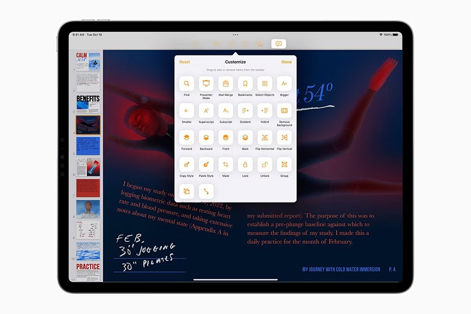 Tính năng iPad Pro 2022 (ảnh 3) Tính năng iPad Pro 2022 (ảnh 3)