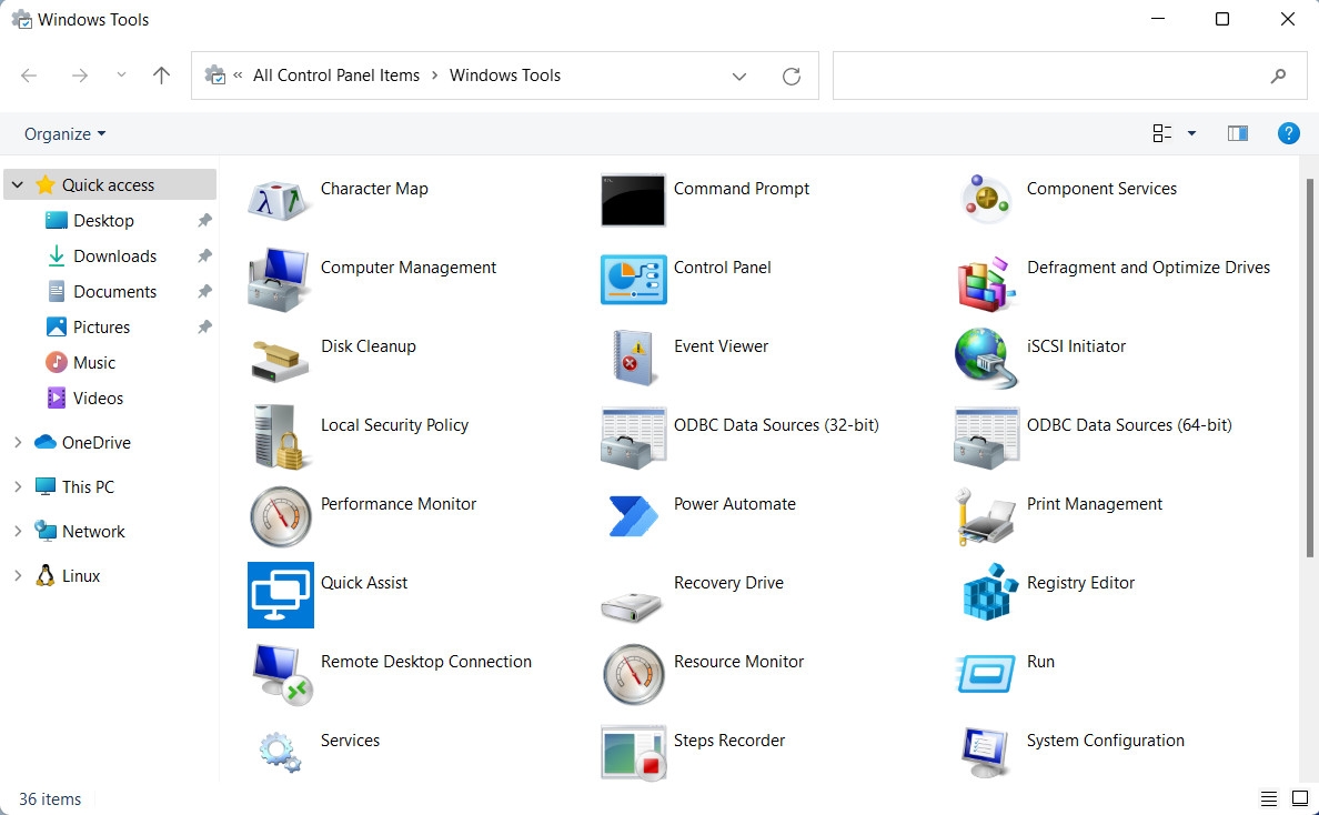 Chi tiết 6 cách truy cập nhanh Windows Tools trên Windows 11 (2)