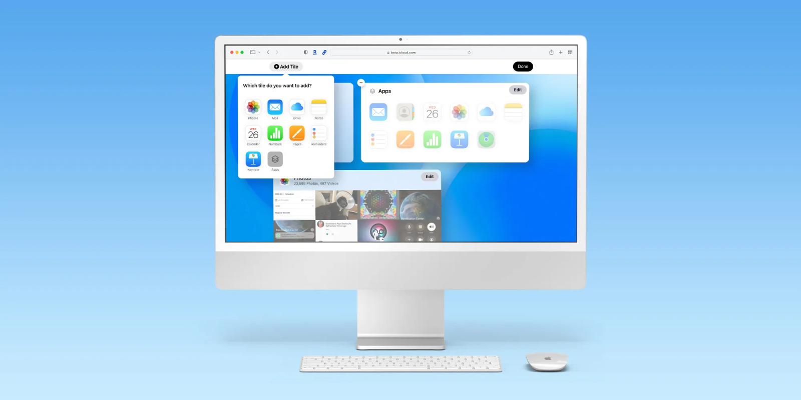 Giao diện mới iCloud