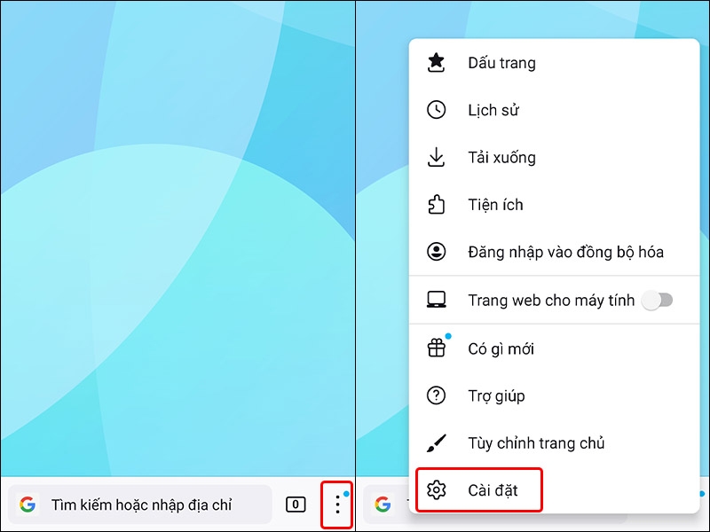 Hướng dẫn thay đổi vị trí thanh tìm kiếm trên trình duyệt FireFox