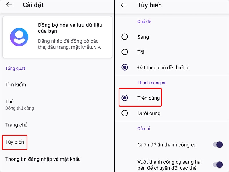 Hướng dẫn thay đổi vị trí thanh tìm kiếm trên trình duyệt FireFox