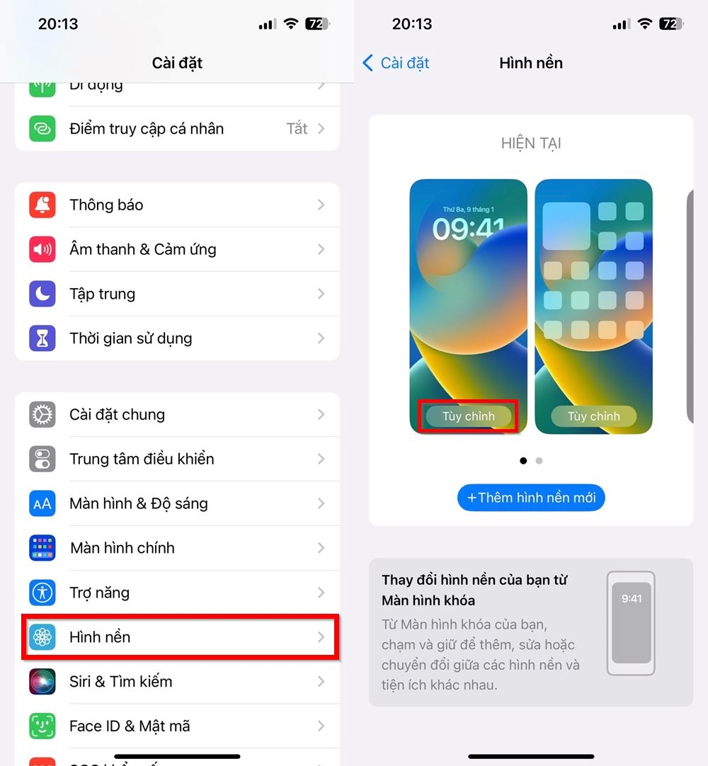 Cách đổi kiểu dáng đồng hồ iOS 16 1