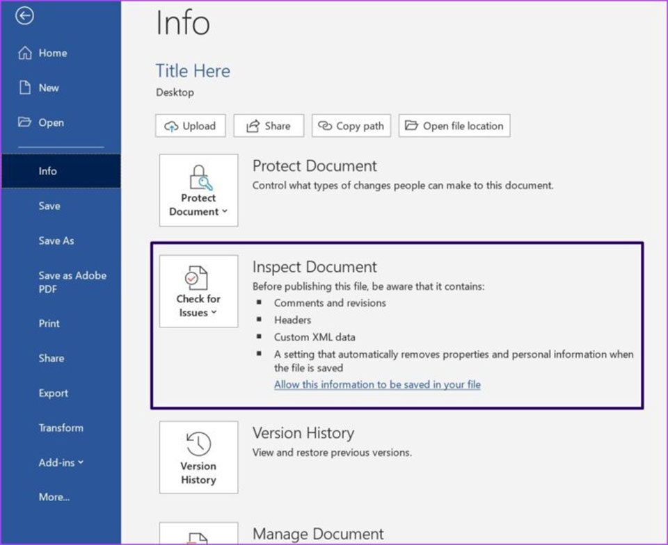 Đổi tên người comment trong Word - Ảnh 03