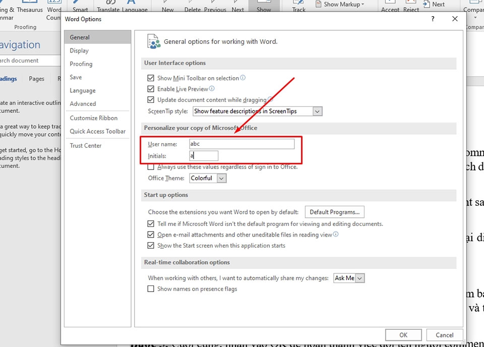 Đổi tên người comment trong Word - Ảnh 12
