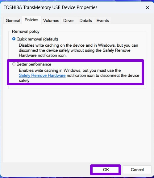 Sửa lỗi tốc độ truyền dữ liệu qua USB chậm trên Windows 11 (7)