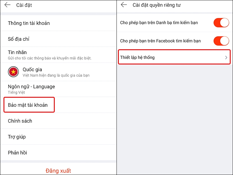 Kích hoạt quyền truy cập thông tin vị trí trên Lazada