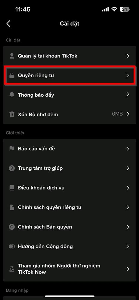 Cahs thêm bạn bè trên TikTok Now 2