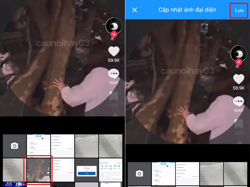 Hướng dẫn bạn cập nhật ảnh đại diện trên ứng dụng Tiki
