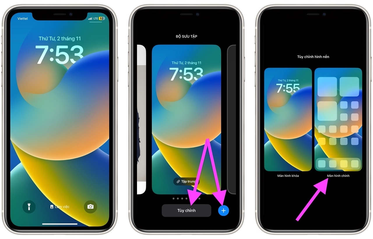 Cách đặt hình nền màn hình chính khác màn hình khóa trên iOS 16 - Ảnh 2