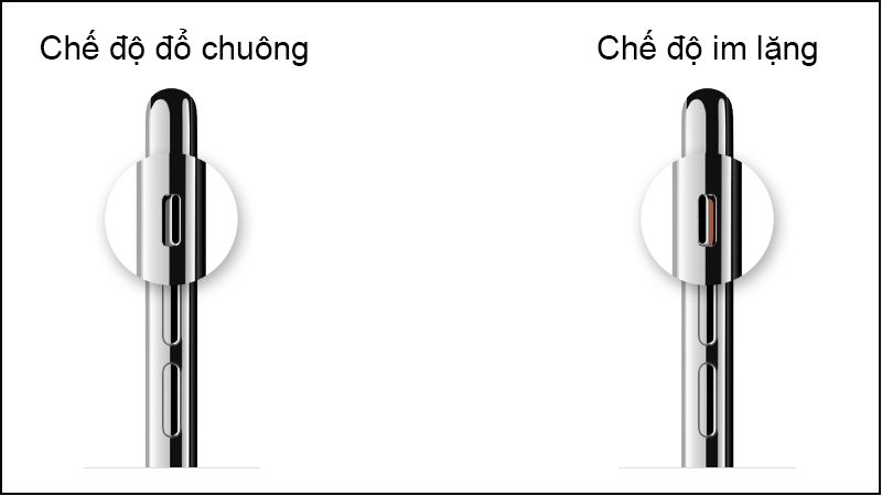 Kiểm tra gạt rung để khắc phục iphone bị mất tiếng