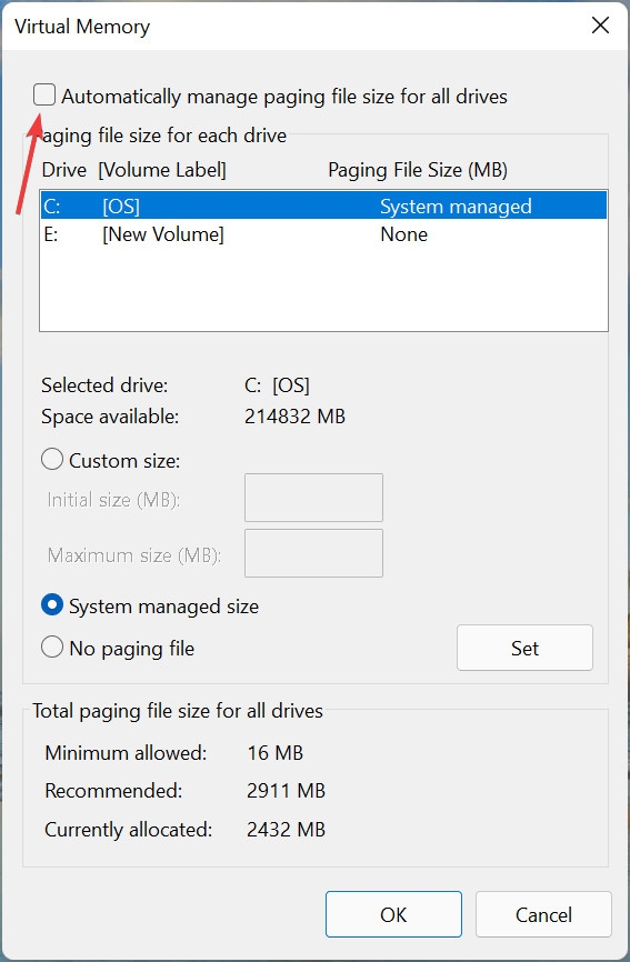 Mách bạn cách tăng bộ nhớ ảo trên Windows 11 (5)