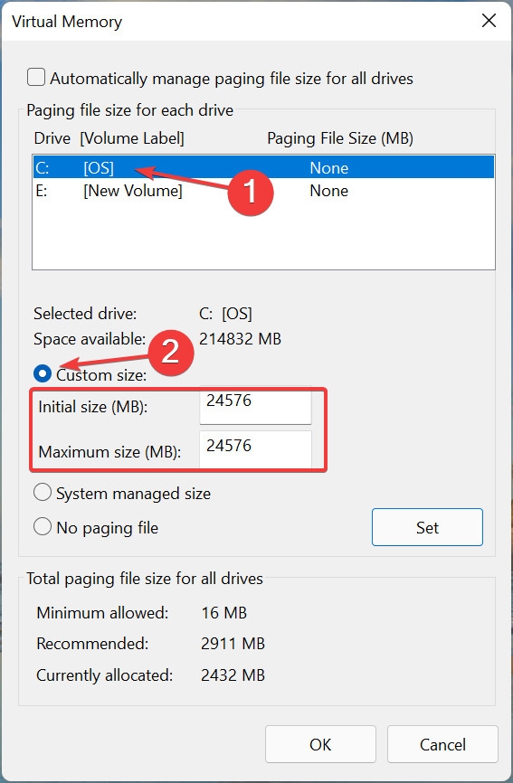 Mách bạn cách tăng bộ nhớ ảo trên Windows 11 (6)
