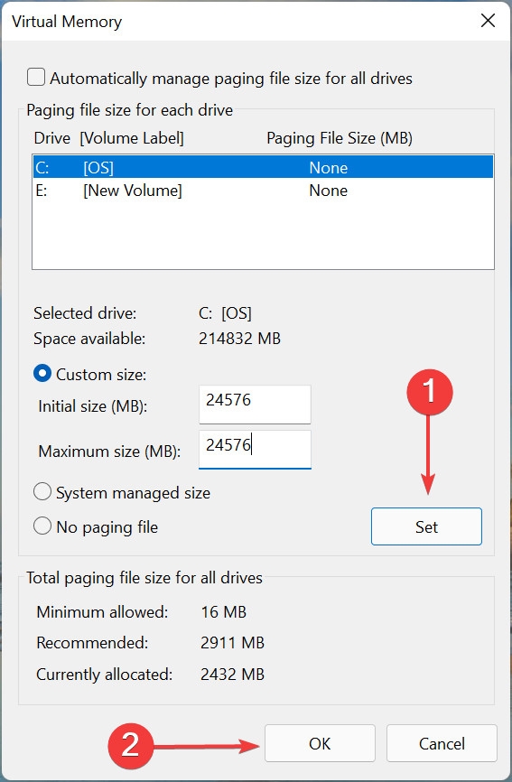 Mách bạn cách tăng bộ nhớ ảo trên Windows 11 (7)