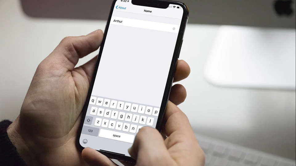 Đổi tên iPhone - Ảnh 01