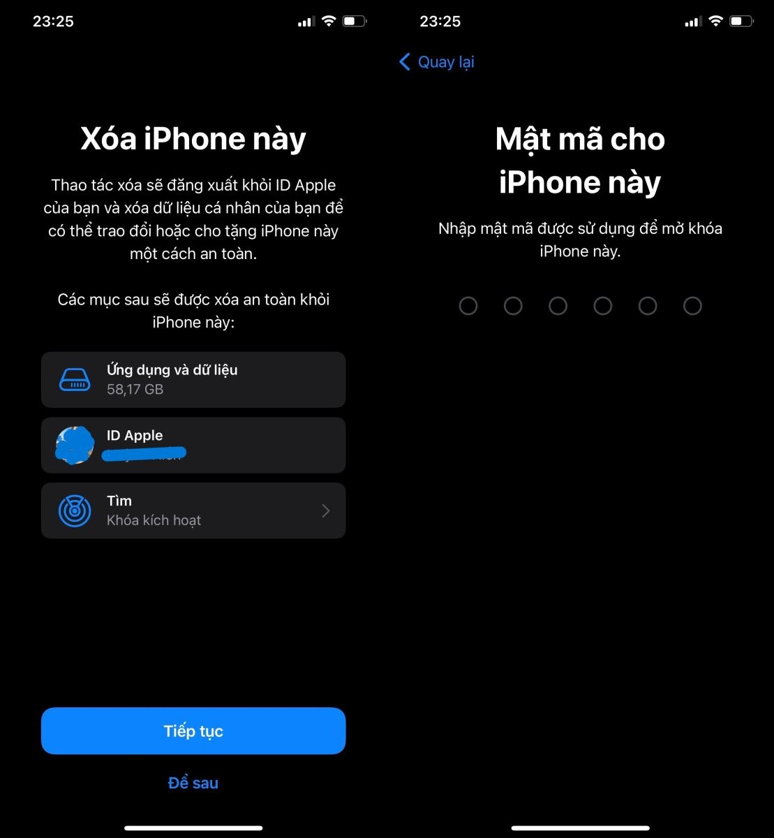 Cách xóa hết dữ liệu iPhone 4