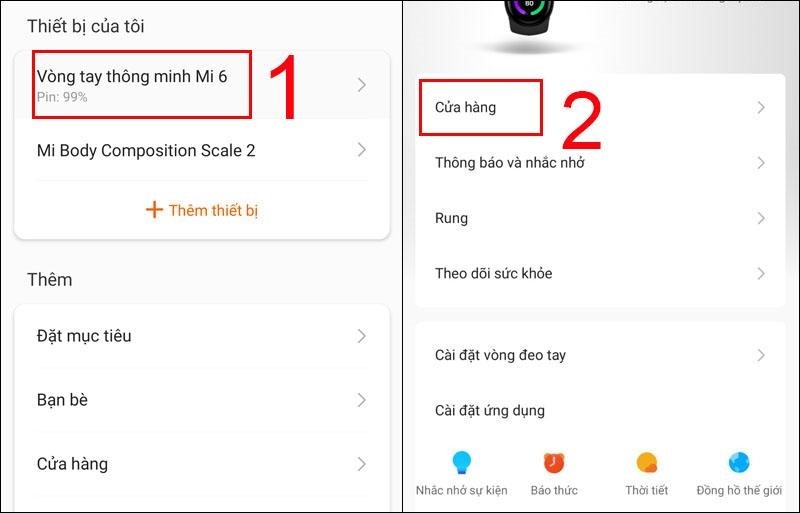 Cài đặt Mi Fit 10