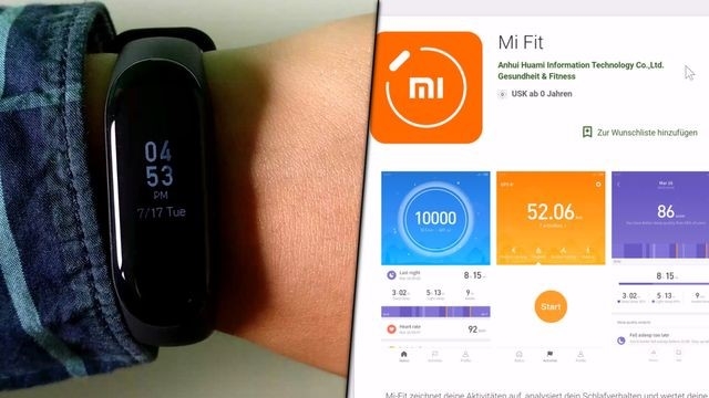 Cài đặt Mi Fit 3