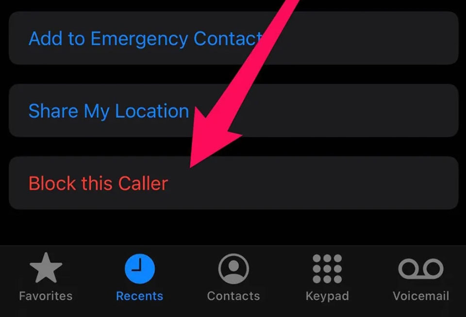 Chặn số điện thoại trên iPhone - Ảnh 05
