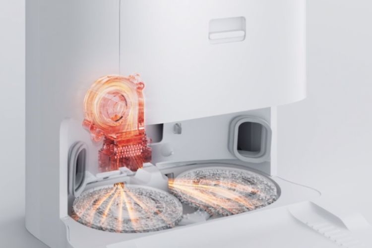 Dọn dẹp vệ sinh sạch sẽ, hiệu quả với robot hút bụi Xiaomi tự giặt giẻ