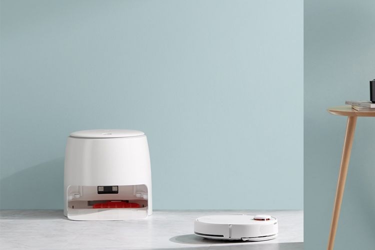 Nội trợ thông thái với robot hút bụi Xiaomi tự giặt giẻ
