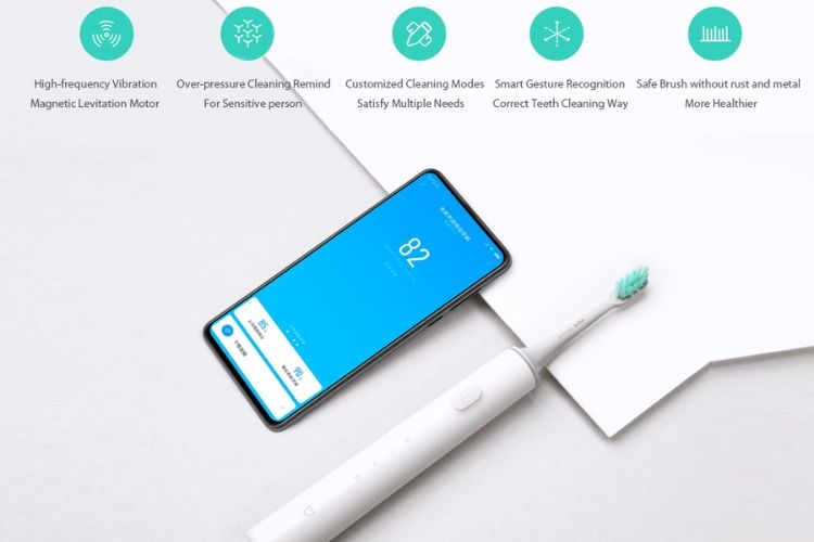 Làm sạch răng hiệu quả với bàn chải thông minh Xiaomi