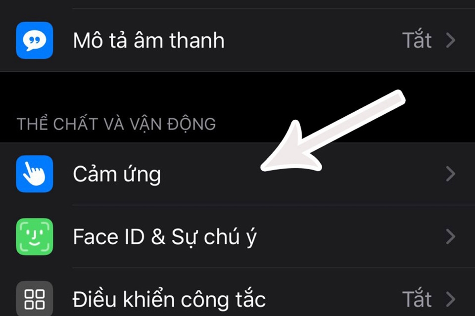 Chạm sáng màn hình iPhone - Ảnh 04