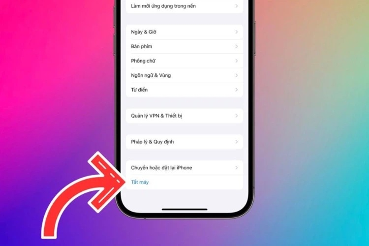 Cách tắt nguồn iPhone bằng Cài đặt - hình 2