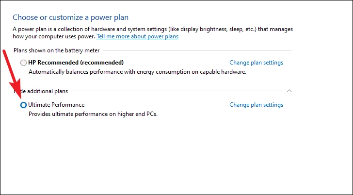 Cách bật Ultimate Performance Windows 11