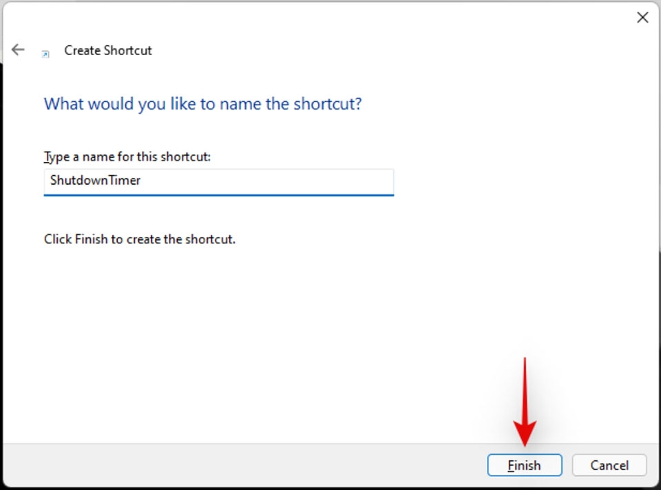 Hẹn giờ tắt máy trên Windows 11 - Ảnh 08