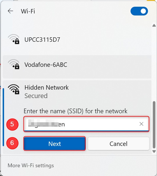 Bí quyết kết nối với mạng Wi-Fi ẩn trên Windows 11 (3)