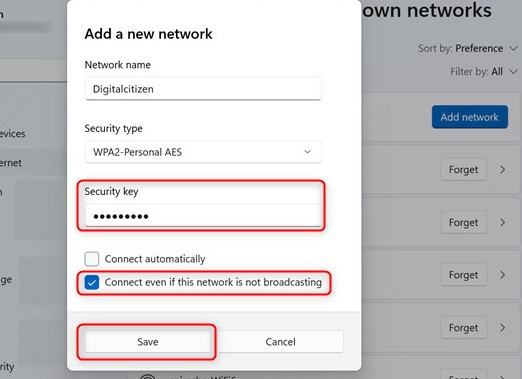 Bí quyết kết nối với mạng Wi-Fi ẩn trên Windows 11 (6)