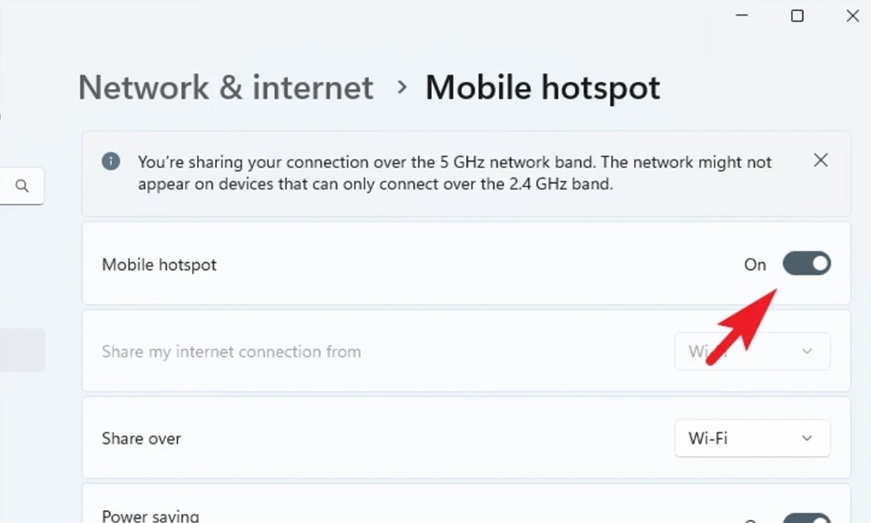 Phát Wi-Fi trên máy tính chạy Windows 11 - Ảnh 08