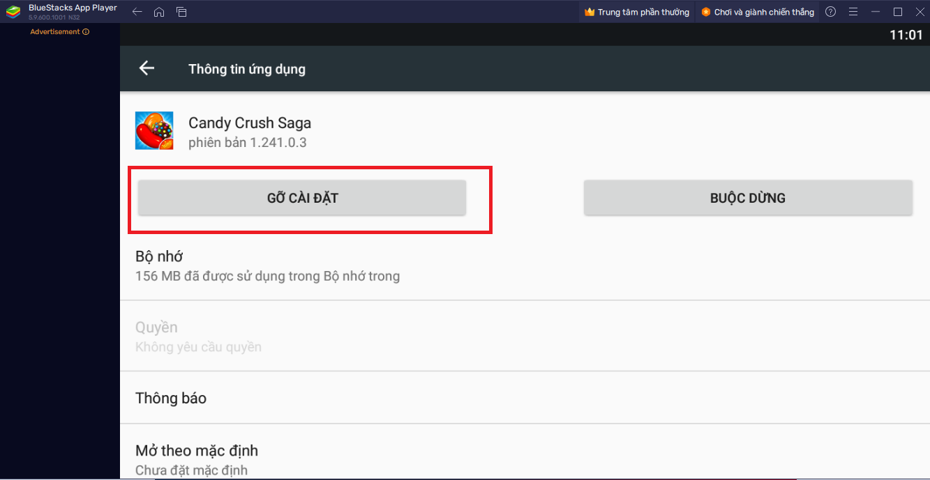 Cách xóa App trên Bluestacks (Ảnh 5)