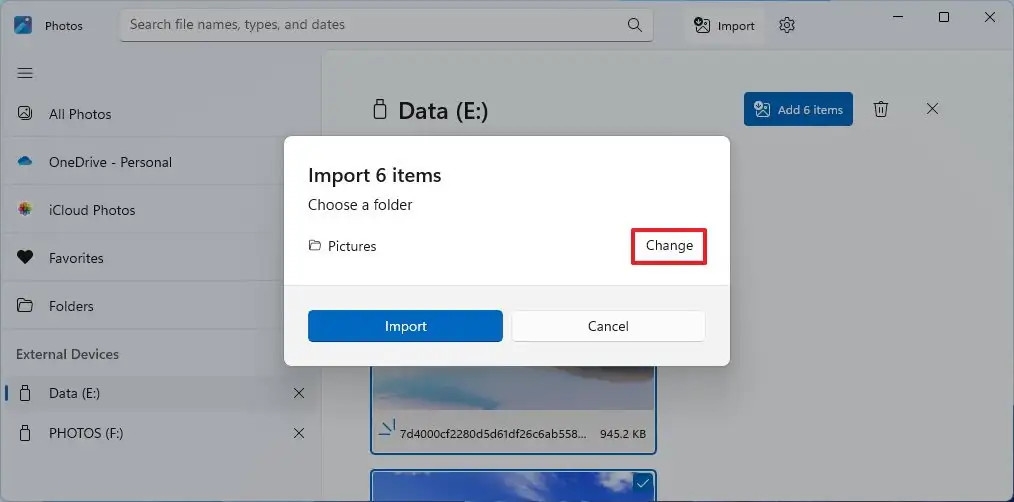 Tất tần tật cách chuyển ảnh, video từ thiết bị lưu trữ sang Windows 11 (3)
