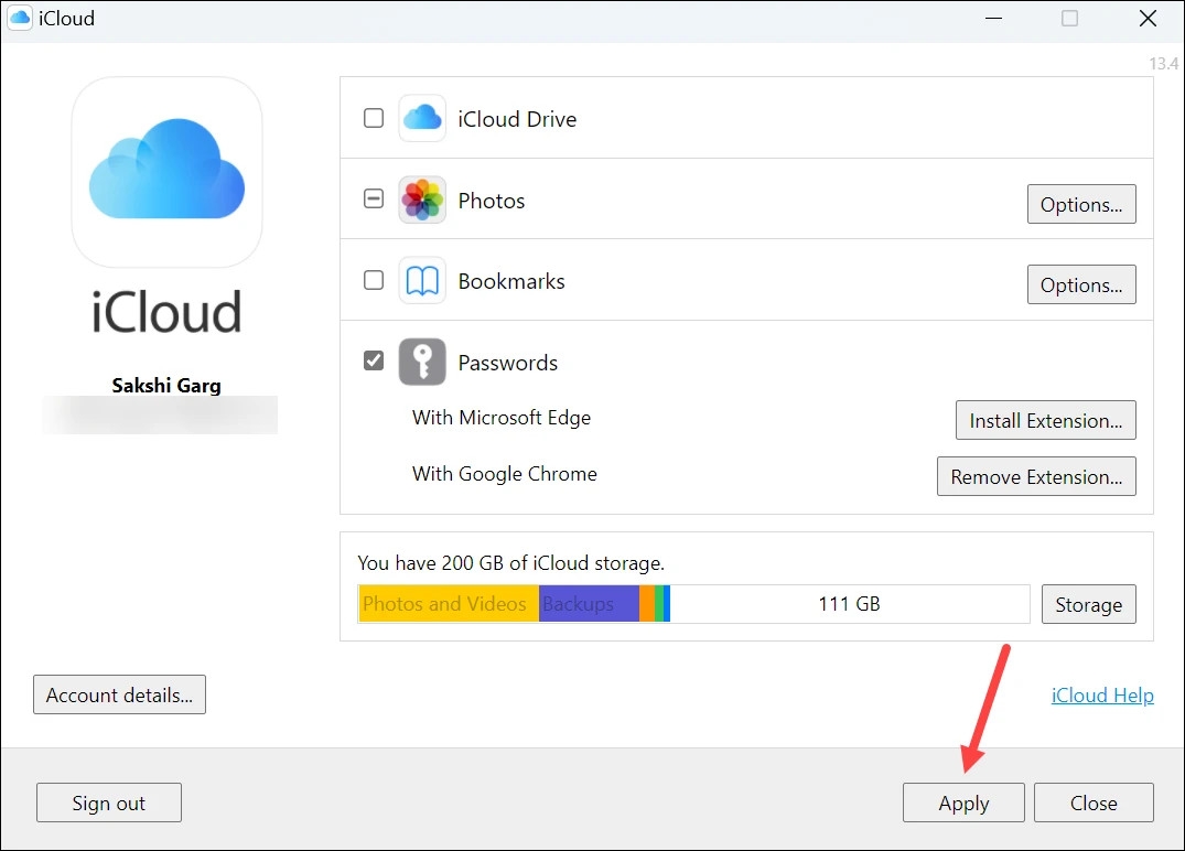 Mẹo kết nối iCloud với ứng dụng Photos trên Windows 11 (9)