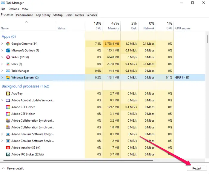 File Explorer treo Windows 11
