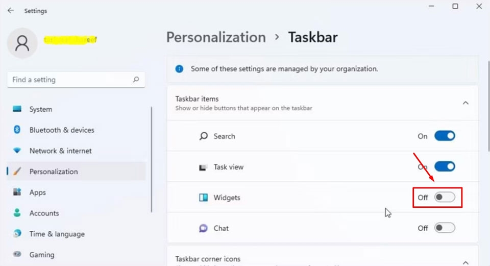 Tắt tiện ích thời tiết trong Windows 11 - Ảnh 02