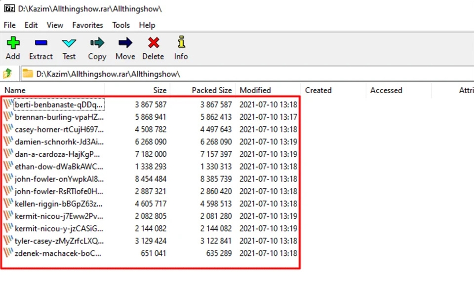 Cách giải nén file rar trên Windows 11 (Ảnh 5)