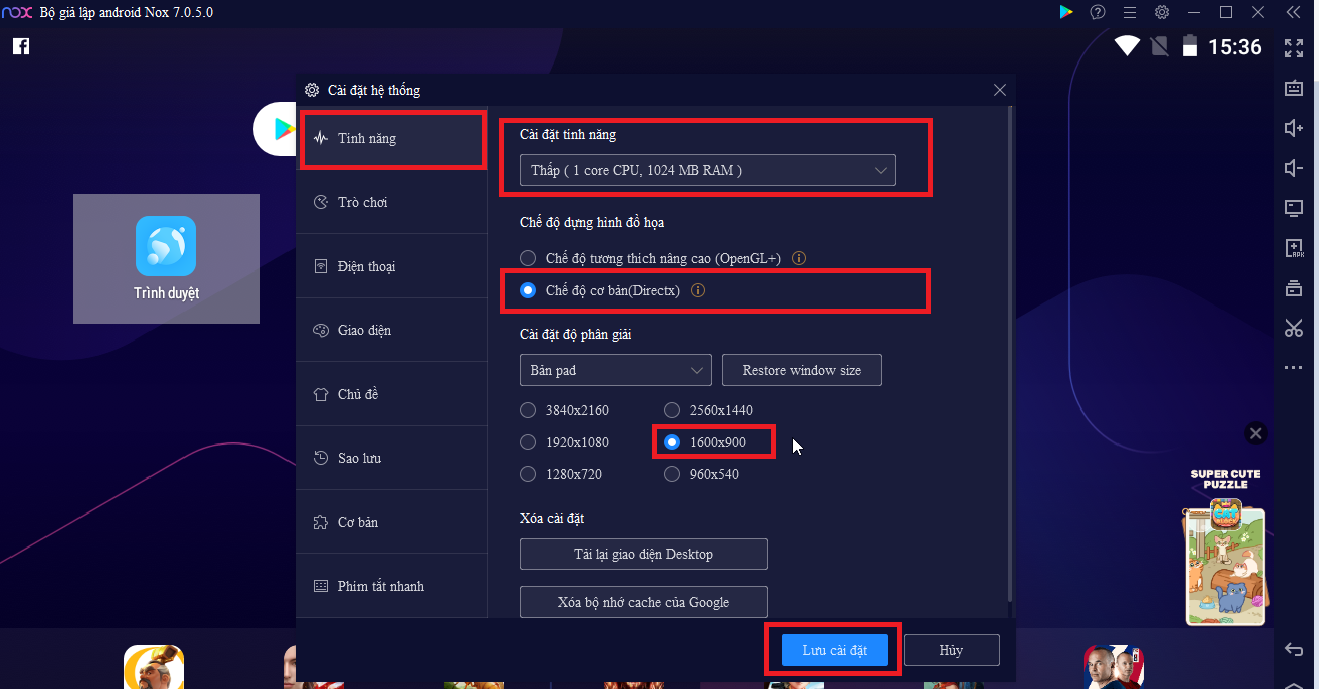 Tăng tốc Nox App Player hiệu quả (Ảnh 8)