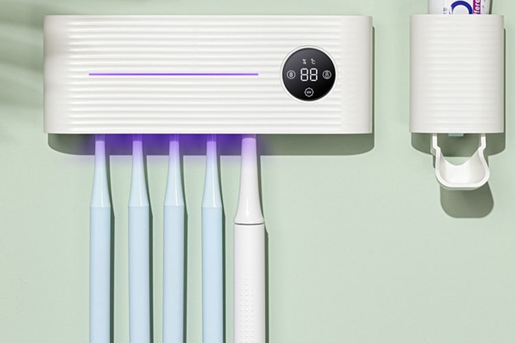 Máy khử khuẩn bàn chải Xiaomi thiết kế tối giản, hiện đại