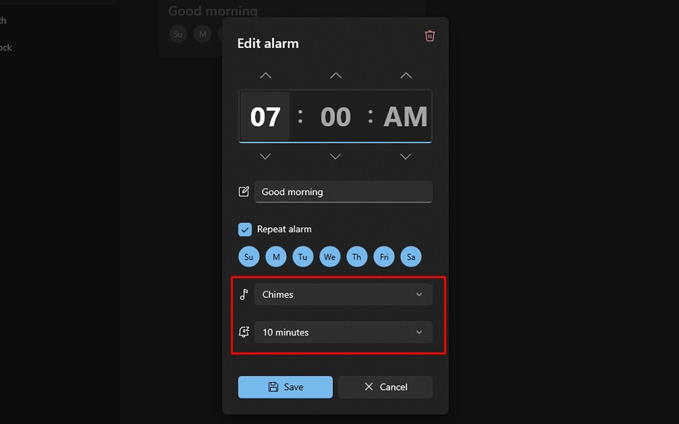 Đặt báo thức trên máy tính Windows 11 - Ảnh 07