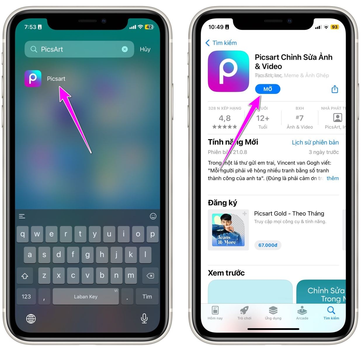 Cách làm nét ảnh cũ bằng một cú chạm trên PicsArt - Ảnh 2