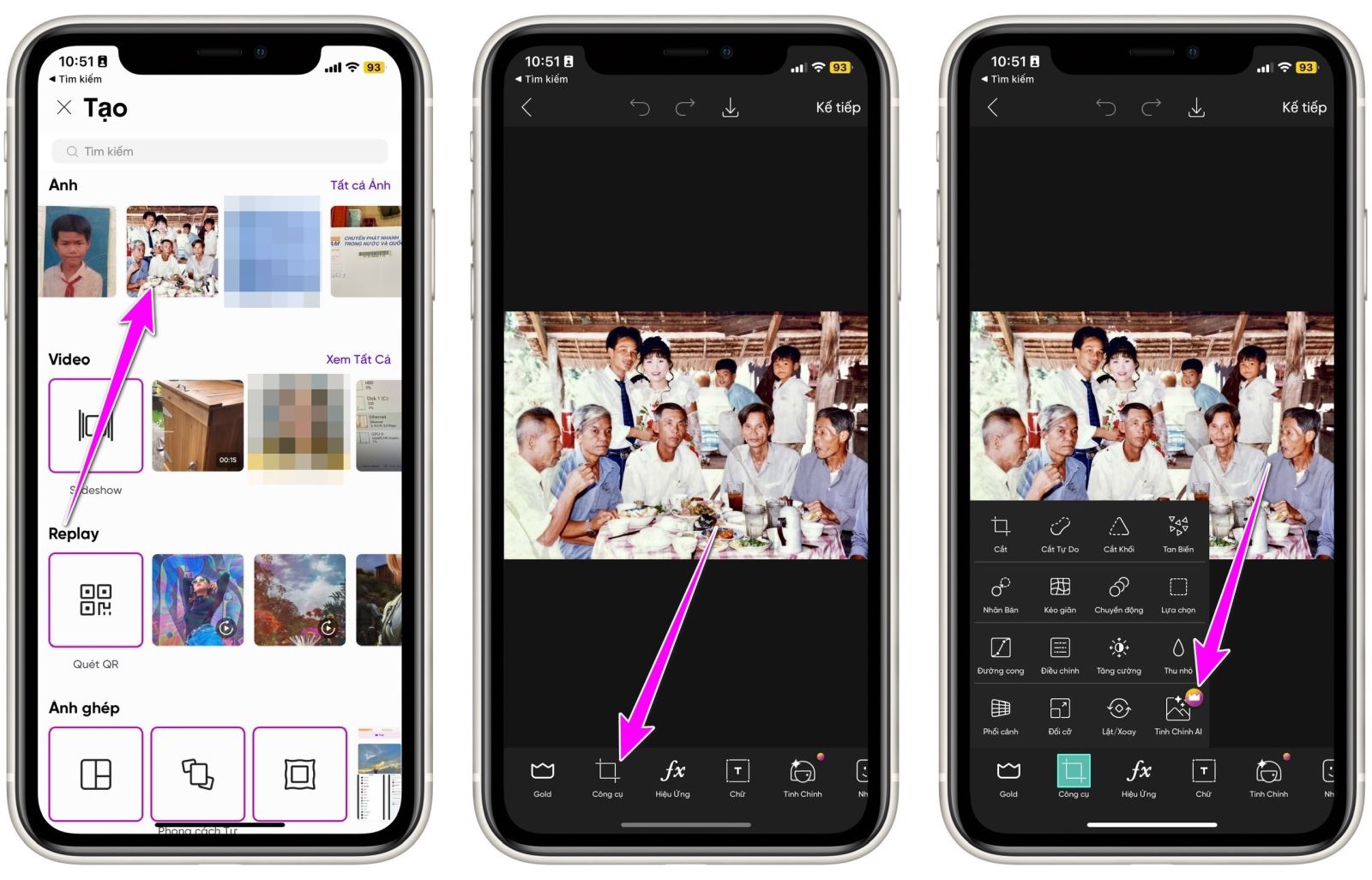 Cách làm nét ảnh cũ bằng một cú chạm trên PicsArt - Ảnh 4
