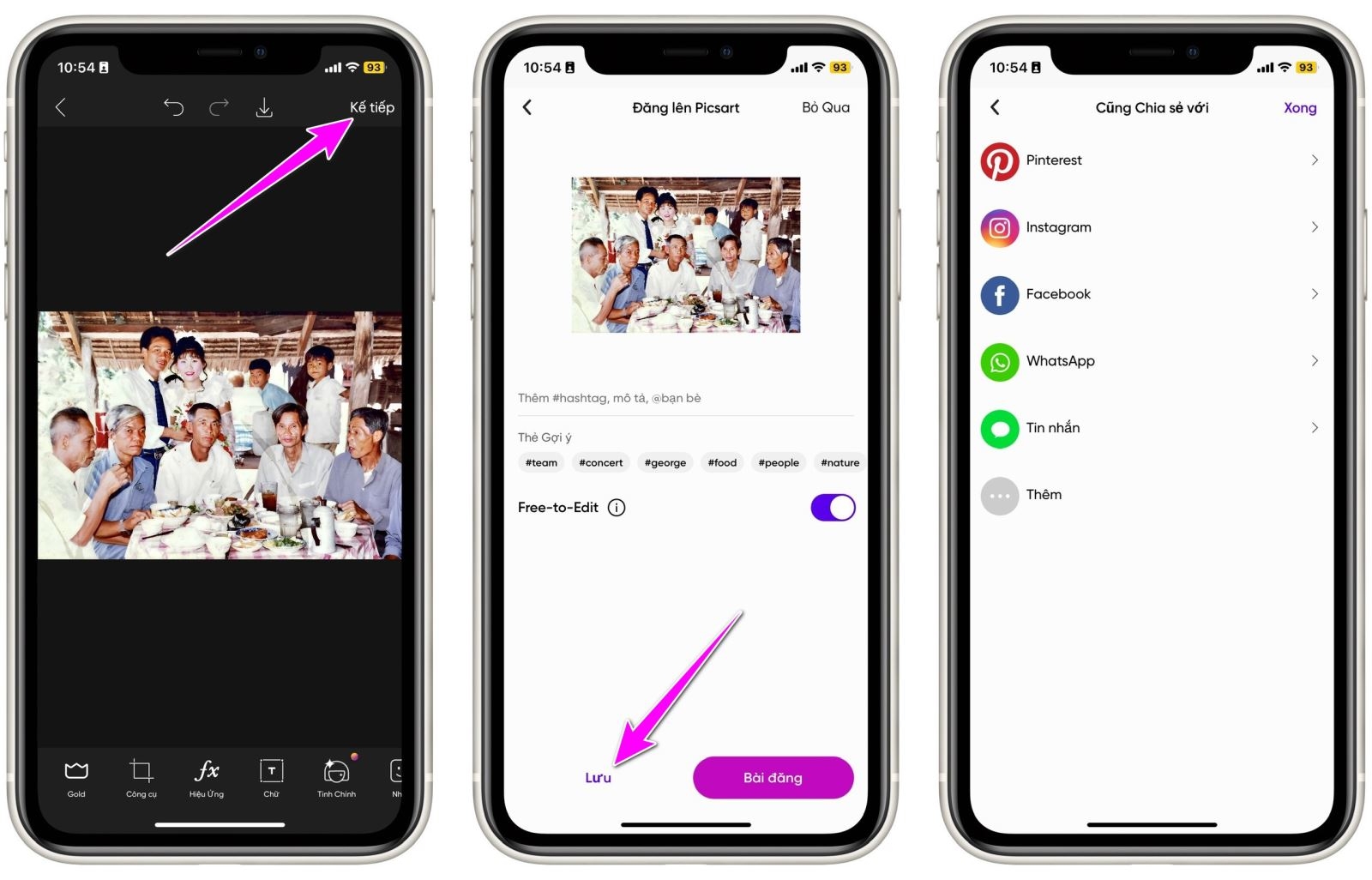 Cách làm nét ảnh cũ bằng một cú chạm trên PicsArt - Ảnh 6