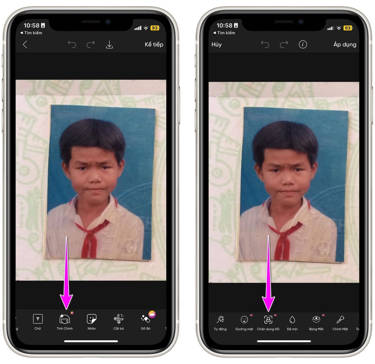 Cách làm nét ảnh cũ bằng một cú chạm trên PicsArt - Ảnh 7